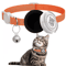 Reflective Cat Collar With Air Tag Holder And QR ID Tag For Dual Pet Protection 7