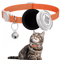 Reflective Cat Collar With Air Tag Holder And QR ID Tag For Dual Pet Protection 7