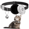 Reflective Cat Collar With Air Tag Holder And QR ID Tag For Dual Pet Protection 9