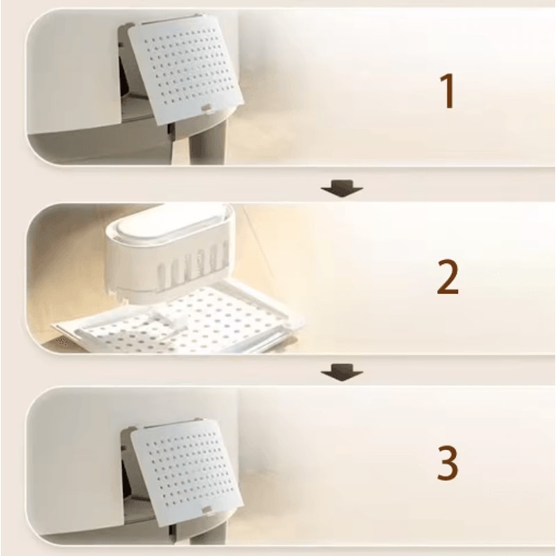 Cat Water Fountain Replacement Filter Set With Carbon And Foam Filters 0