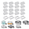 Cat Water Fountain Replacement Filter Set With Carbon And Foam Filters 8