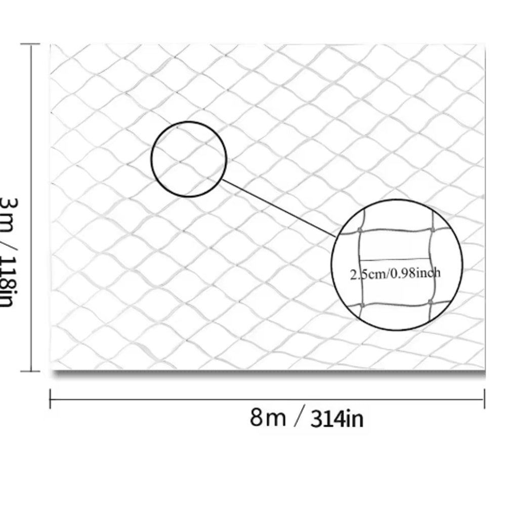 Transparent Cat Safety Net For Balconies Stairs And Windows 3