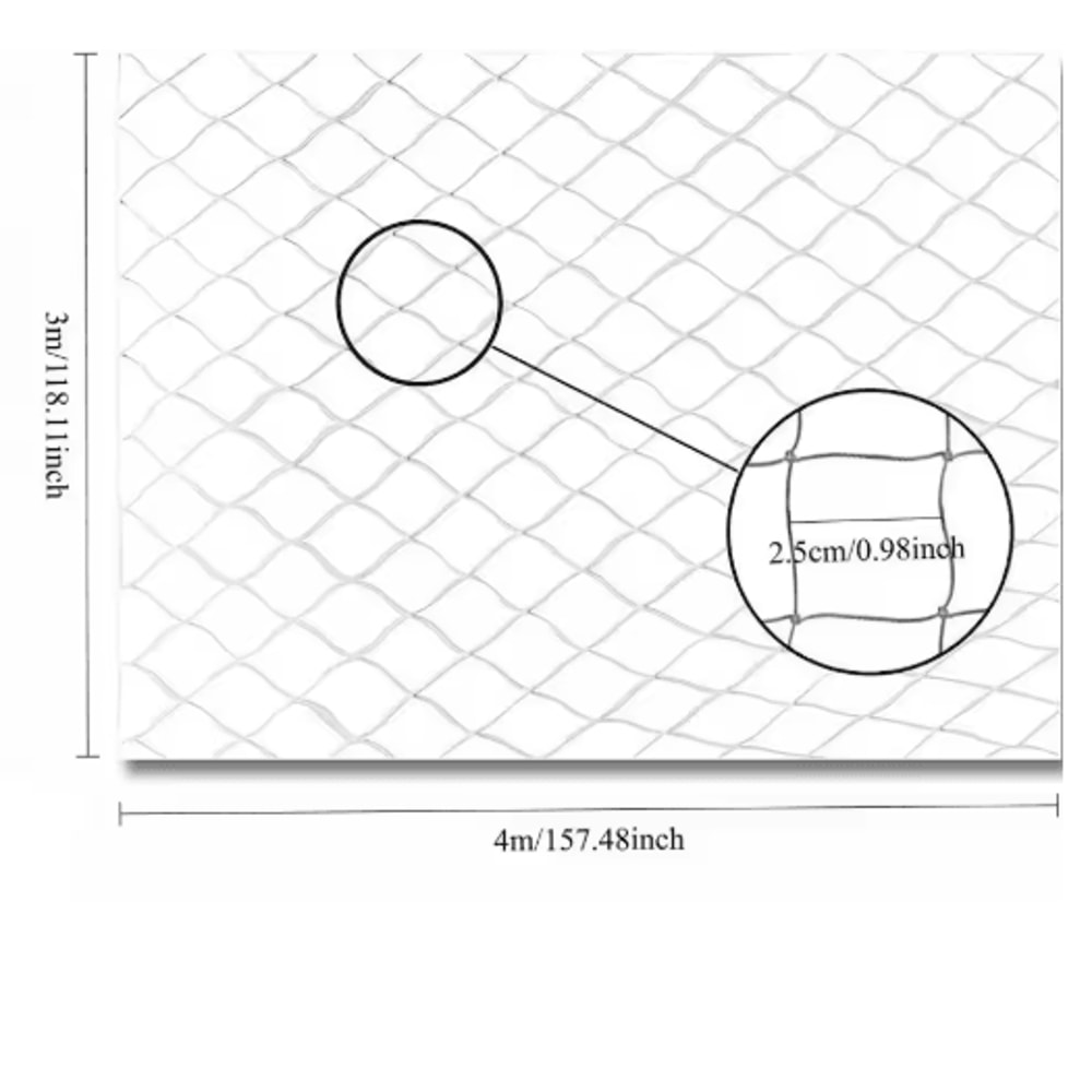 Transparent Cat Safety Net For Balconies Stairs And Windows 5