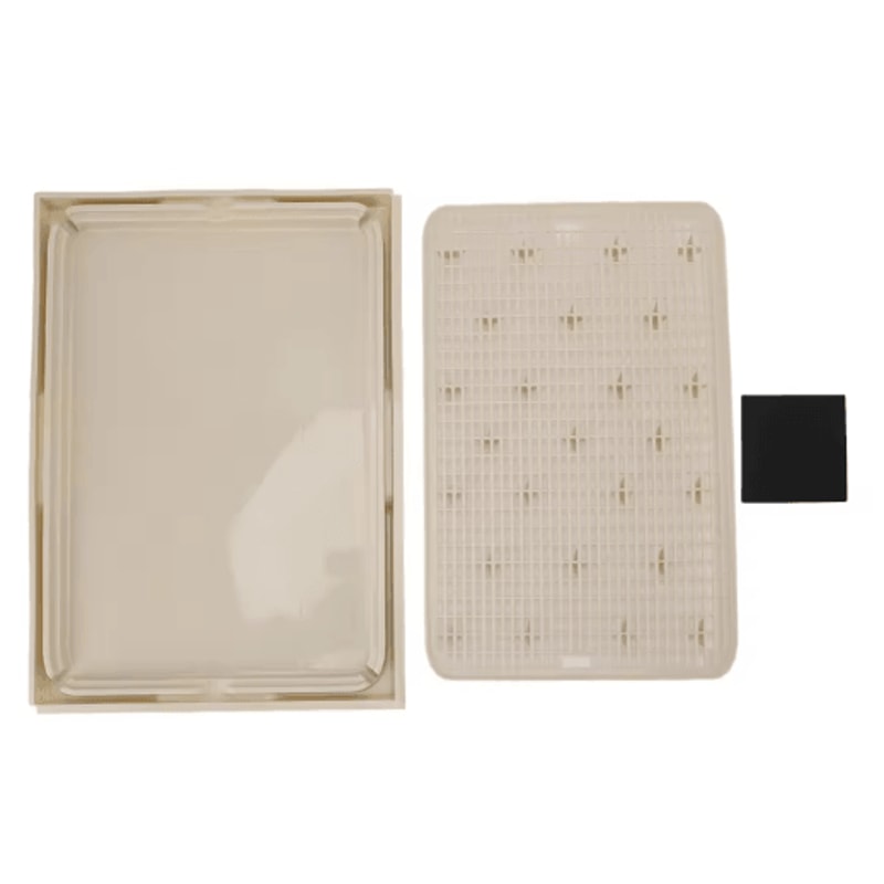 Double Layer Cat Litter Mat With AntiSlip Base For Easy Cleanup 3