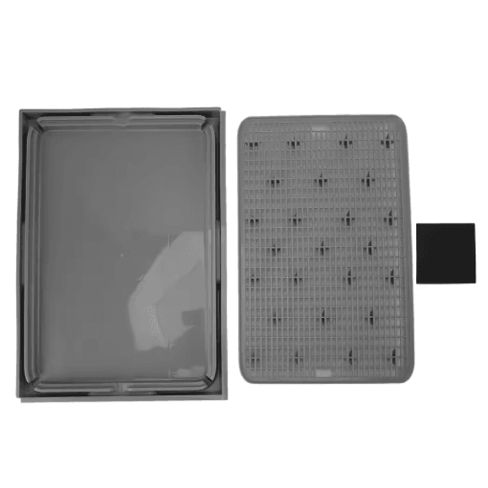 Double Layer Cat Litter Mat With AntiSlip Base For Easy Cleanup 4