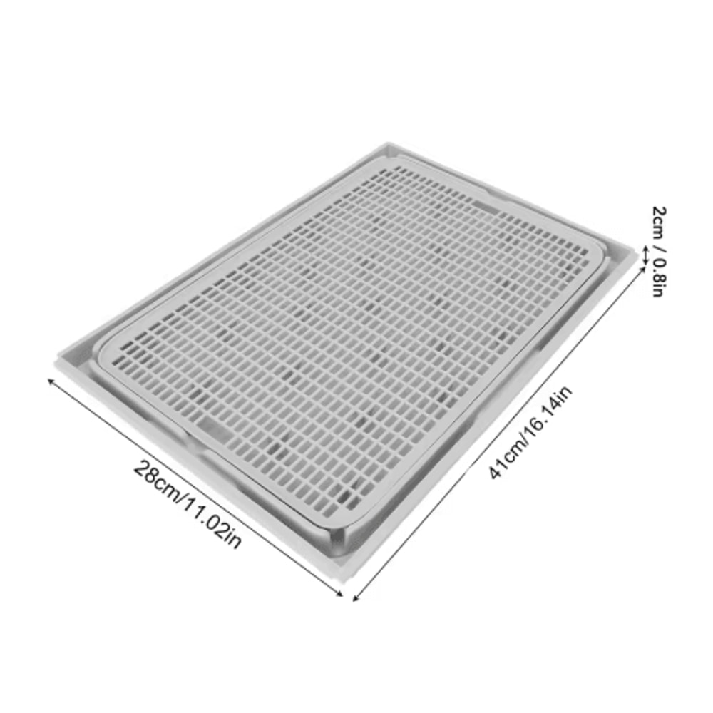 Double Layer Cat Litter Mat With AntiSlip Base For Easy Cleanup 5