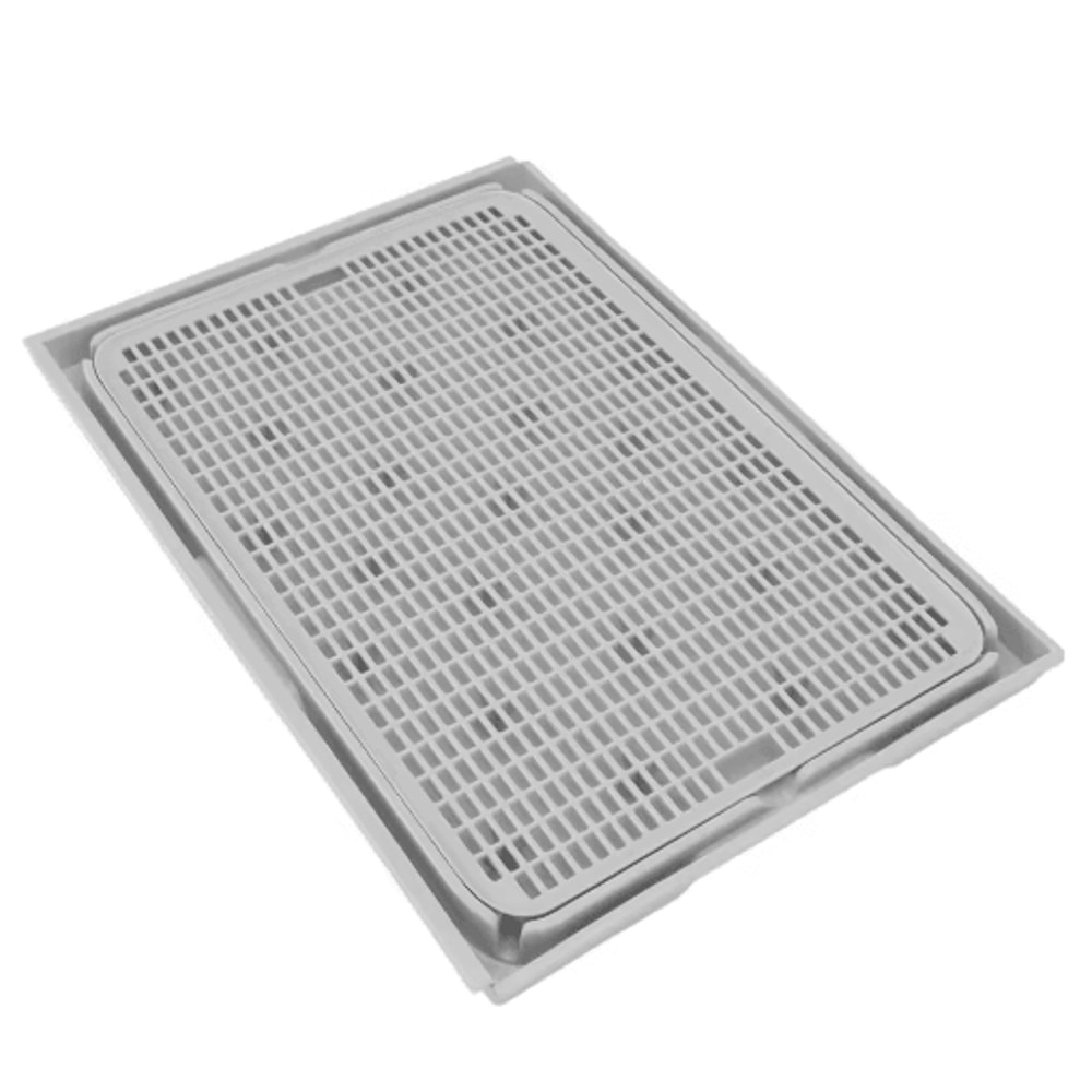 Double Layer Cat Litter Mat With AntiSlip Base For Easy Cleanup 0