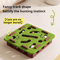 Interactive Felt Cat Puzzle Box Toy With Ball For Indoor Exercise And Enrichment 8