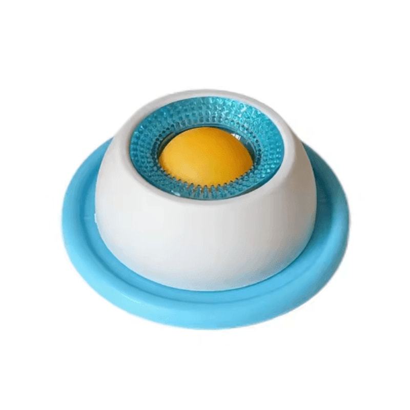 Interactive Cat Slow Feeder Bowl Licking Mat NonSlip Puzzle Toy For Healthy Eating 2