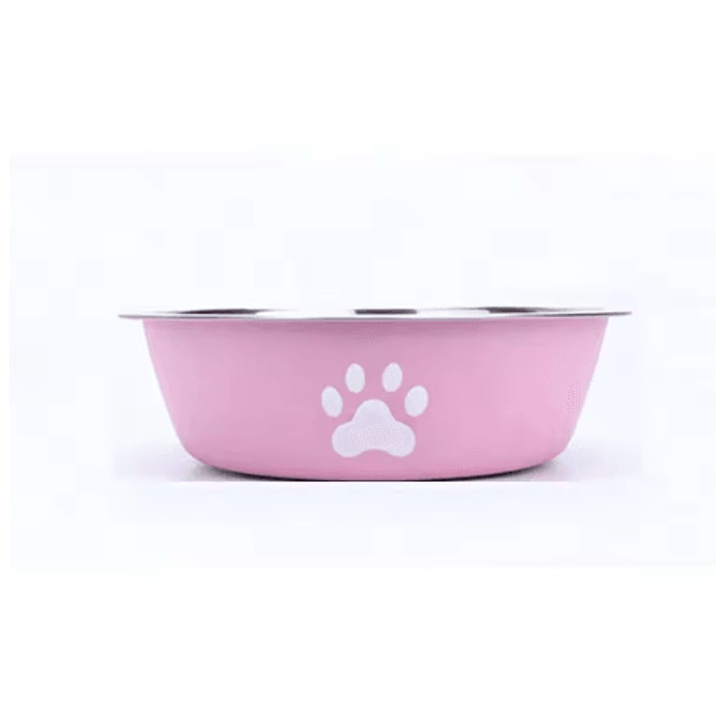 Stainless Steel Pet Feeding Bowl NonSlip Food Water Dish For Cats And Dogs 1