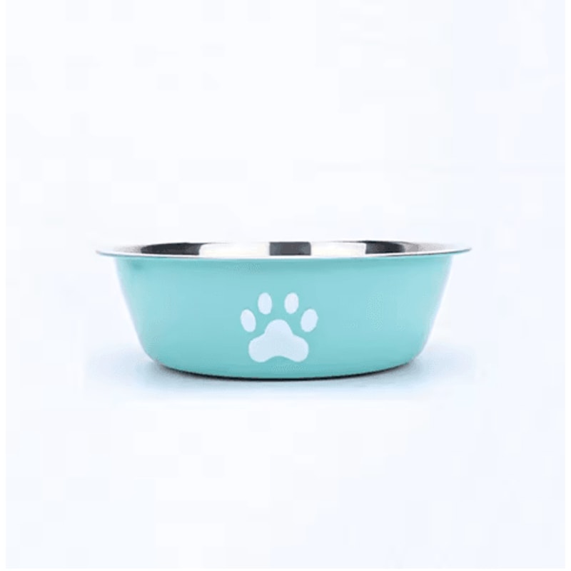 Stainless Steel Pet Feeding Bowl NonSlip Food Water Dish For Cats And Dogs 2