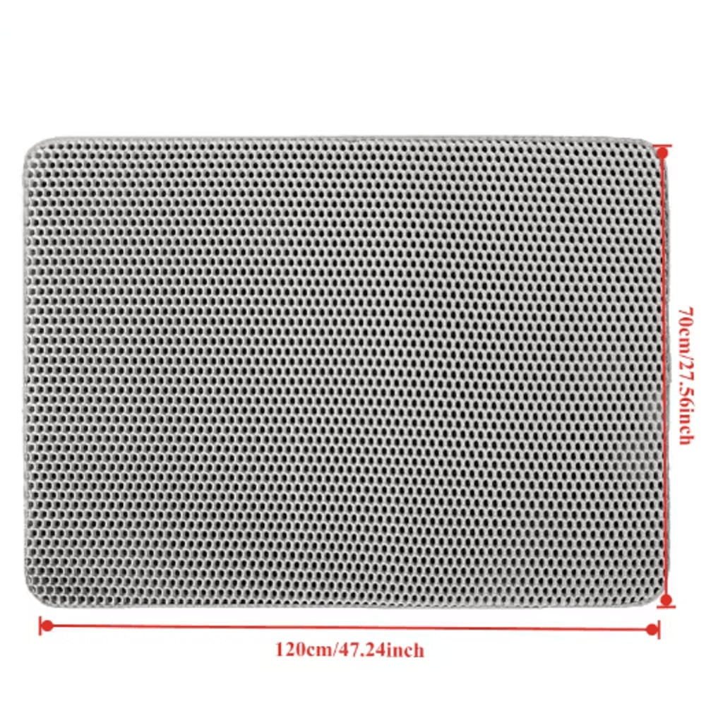 Waterproof DoubleLayer Cat Litter Mat Large Litter Trapping Pad For Cleaner Floors 1