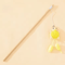 Wooden Cat Teaser Wand With Bell Interactive BiteResistant Toy For Active Cats 3