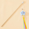 Wooden Cat Teaser Wand With Bell Interactive BiteResistant Toy For Active Cats 4