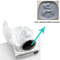 TONEPIE Automatic Cat Litter Box Replacement Accessories Filter Vent Screen Trash Bag Bin Compone 12