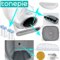 TONEPIE Automatic Cat Litter Box Replacement Accessories Filter Vent Screen Trash Bag Bin Compone 0