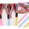 Colorful Soft Tube Cat Wand Interactive Teaser Stick For Indoor Cats And Kittens 4