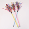 Colorful Soft Tube Cat Wand Interactive Teaser Stick For Indoor Cats And Kittens 5