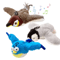 Interactive Flapping Bird Cat Toy With Catnip Chirping Flying Bird For Active Indoor Cats 2