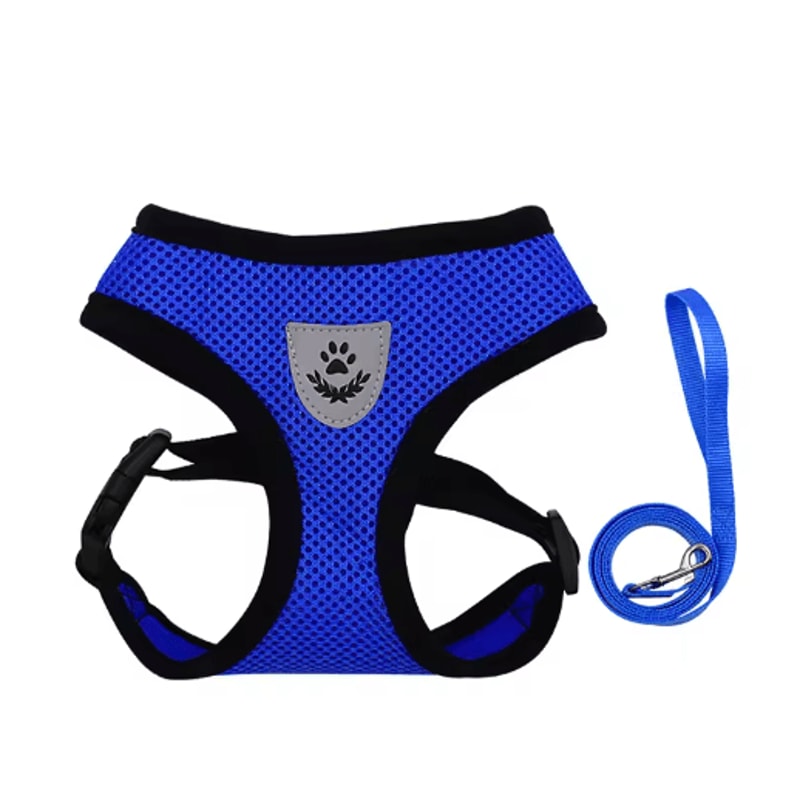 EscapeProof Reflective Cat Harness Leash Set Adjustable Safety Vest For Cats And Small Dogs 1