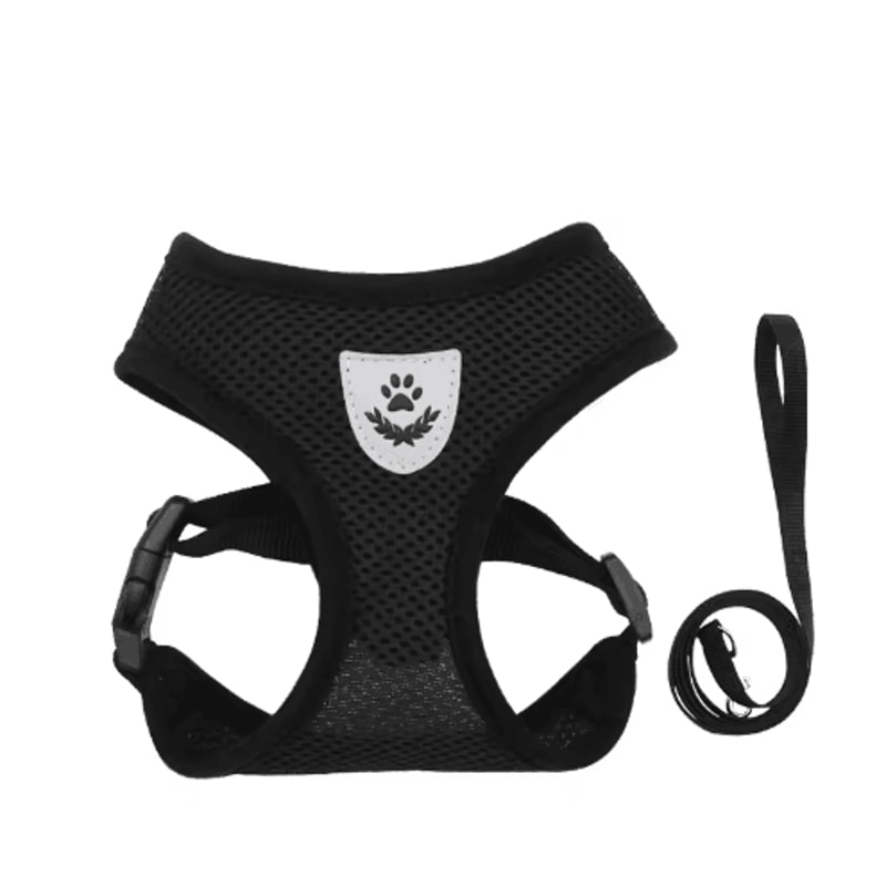 EscapeProof Reflective Cat Harness Leash Set Adjustable Safety Vest For Cats And Small Dogs 3