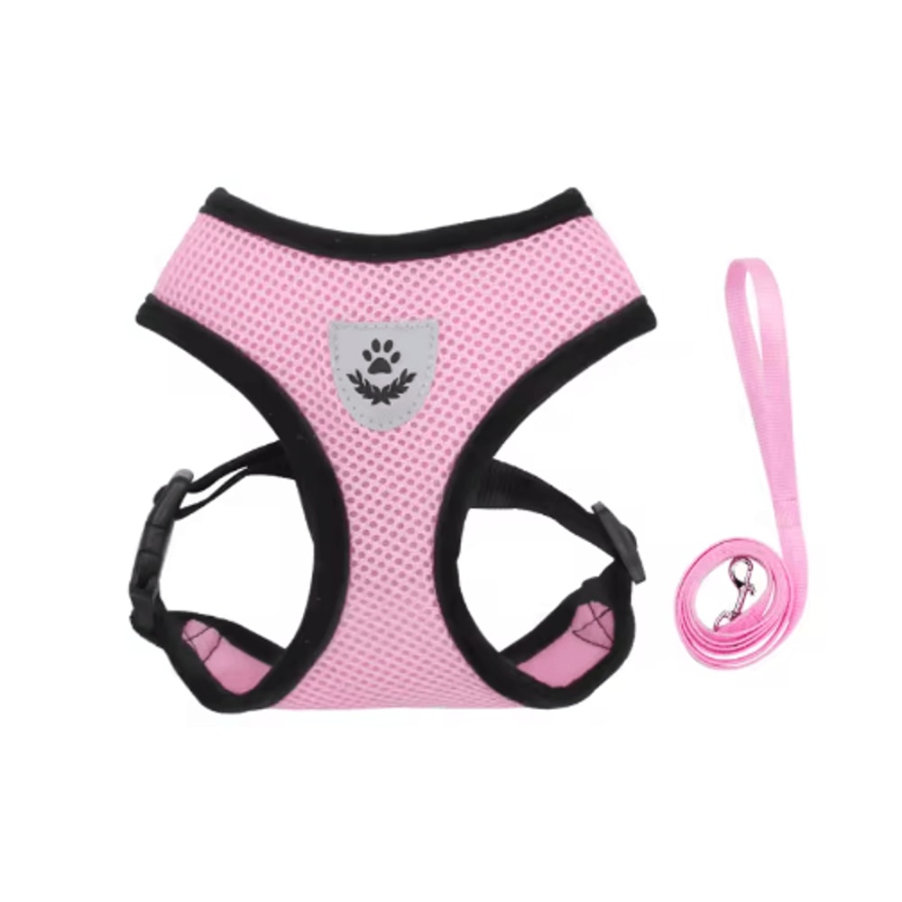 EscapeProof Reflective Cat Harness Leash Set Adjustable Safety Vest For Cats And Small Dogs 4