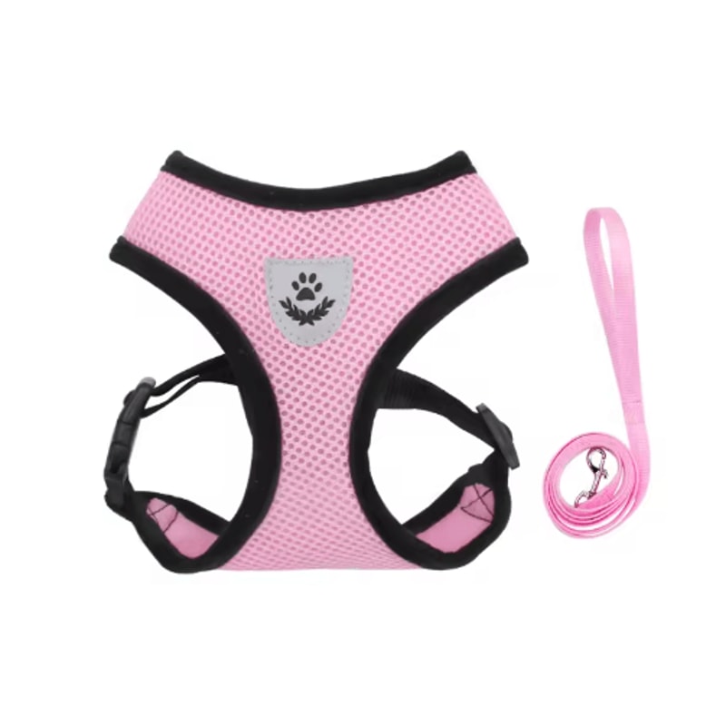 EscapeProof Reflective Cat Harness Leash Set Adjustable Safety Vest For Cats And Small Dogs 4