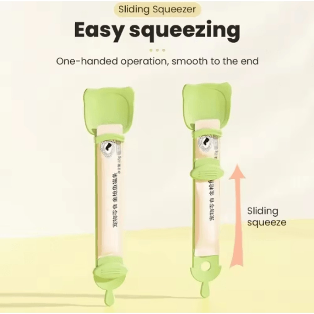 Cat Treat Squeeze Spoon MessFree Snack Feeder For Cats And Kittens 11