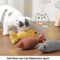 3PCS Fish Catnip Kicker Toy Set Interactive Chew Exercise Toys For Indoor Cats 7