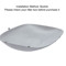 TONEPIE Automatic Cat Litter Box Silicone Pad Protective Replacement Accessory For SelfCleaning Li 1