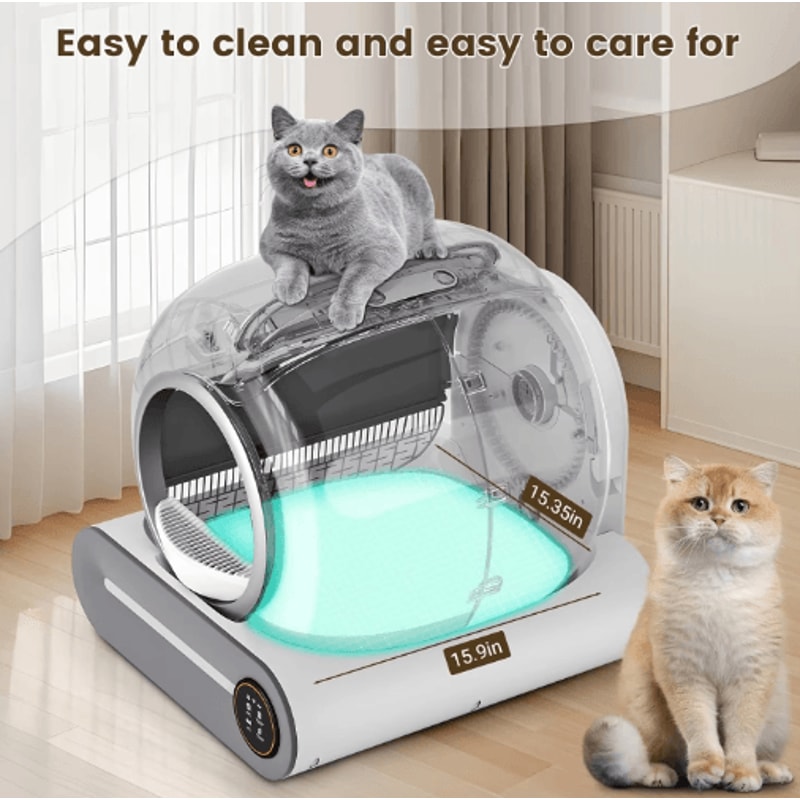 TONEPIE Automatic Cat Litter Box Silicone Pad Protective Replacement Accessory For SelfCleaning Li 3