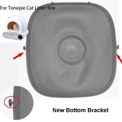 tonepie automatic cat litter box silicone pad – protective replacement accessory for self-cleaning litter systems