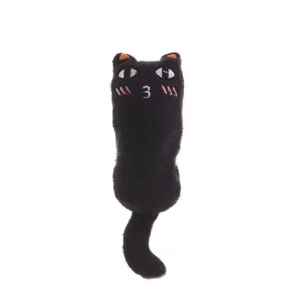 Cute Thumb Catnip Plush Toy Interactive Chew Cuddle Pillow For Cats 4