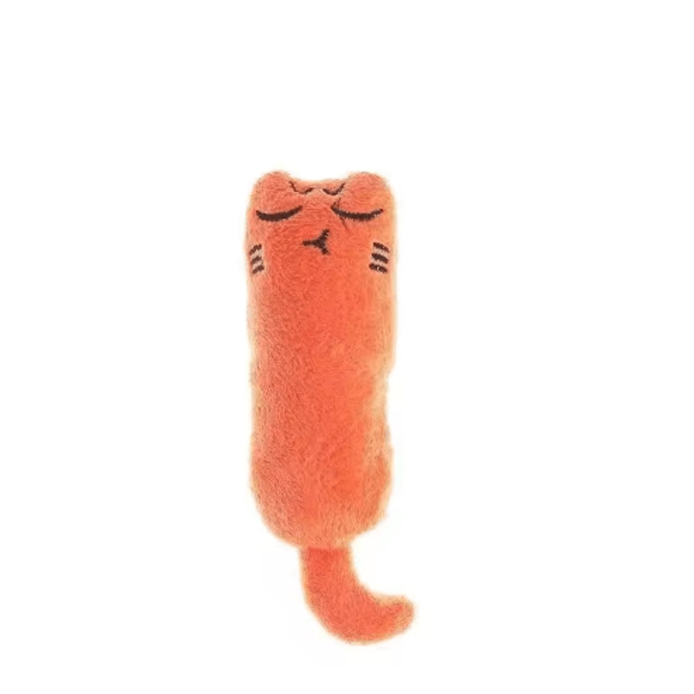 Cute Thumb Catnip Plush Toy Interactive Chew Cuddle Pillow For Cats 5