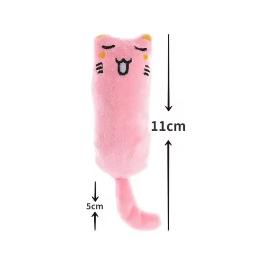 Cute Thumb Catnip Plush Toy Interactive Chew Cuddle Pillow For Cats 6