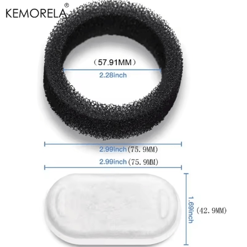810PCS Pet Water Fountain Replacement Filters Activated Carbon Filters For Cat Dog Water Dispense 7