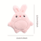 Plush Mouse Rabbit Pet Toy Set Soft BiteResistant Interactive Toy For Cats And Small Dogs 4