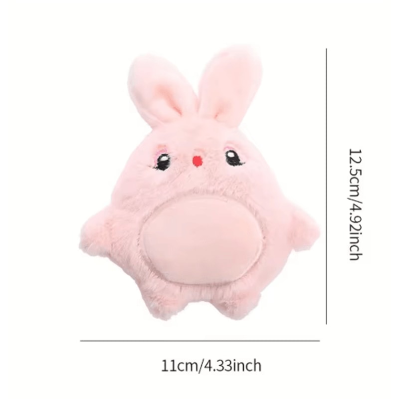 Plush Mouse Rabbit Pet Toy Set Soft BiteResistant Interactive Toy For Cats And Small Dogs 4