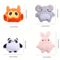 Plush Mouse Rabbit Pet Toy Set Soft BiteResistant Interactive Toy For Cats And Small Dogs 5