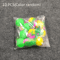 Colorful Feather Golf Ball Cat Toy Set Interactive Catch Chase Toys For Curious Cats 1