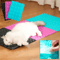 Self Cleaning Cat Grooming Massage Comb Hair Removal Brush Scratch Massager For Cats 0