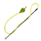 Snake Cat Teaser Wand With Bell Interactive Squeaky Felt Toy For Cats And Kittens 1