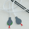 Snake Cat Teaser Wand With Bell Interactive Squeaky Felt Toy For Cats And Kittens 2
