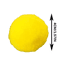 102030PCS Mini Pompom Cat Toy Set Colorful Plush Balls For Active Kittens And Cats 4