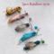 23PCS Plush Insect Cat Wand Refills Interactive Bug Replacement Heads For Teaser Toys 2