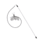 DrDC Dragonfly Feather Cat Wand Refill Interactive Teaser Stick Replacement Head For Cats 1