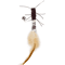 DrDC Dragonfly Feather Cat Wand Refill Interactive Teaser Stick Replacement Head For Cats 4