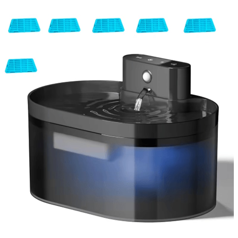 22L Automatic Pet Water Fountain Silent Rechargeable Drinking Fountain For Cats And Dogs 4