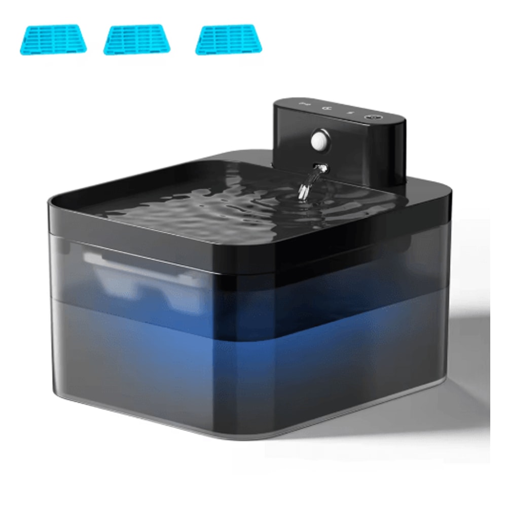 22L Automatic Pet Water Fountain Silent Rechargeable Drinking Fountain For Cats And Dogs 5