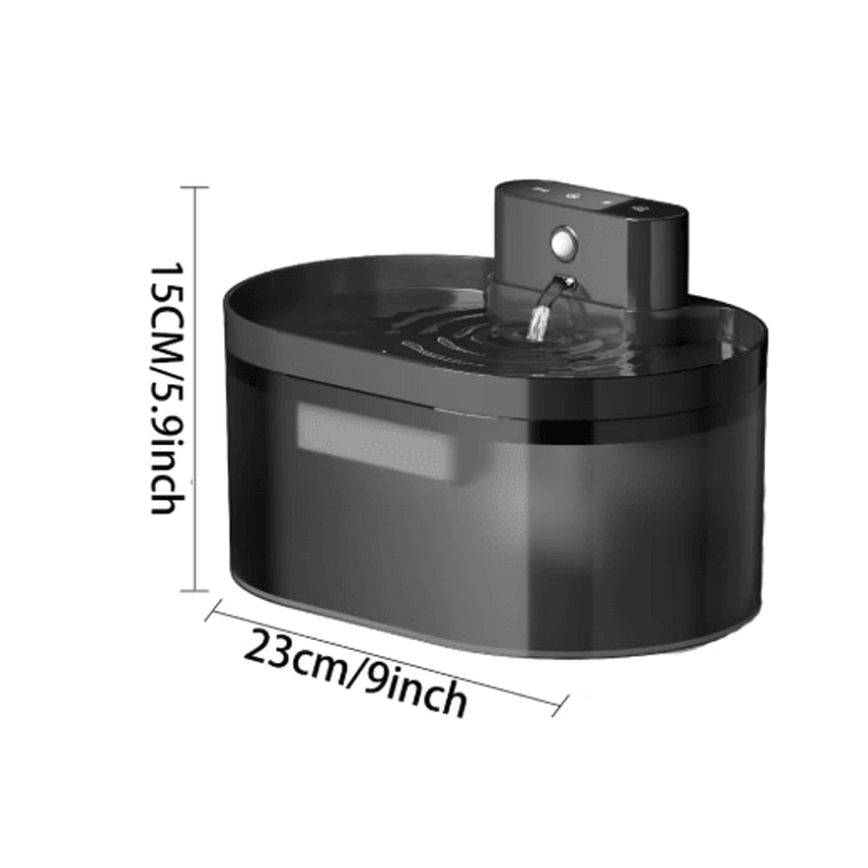 22L Automatic Pet Water Fountain Silent Rechargeable Drinking Fountain For Cats And Dogs 11